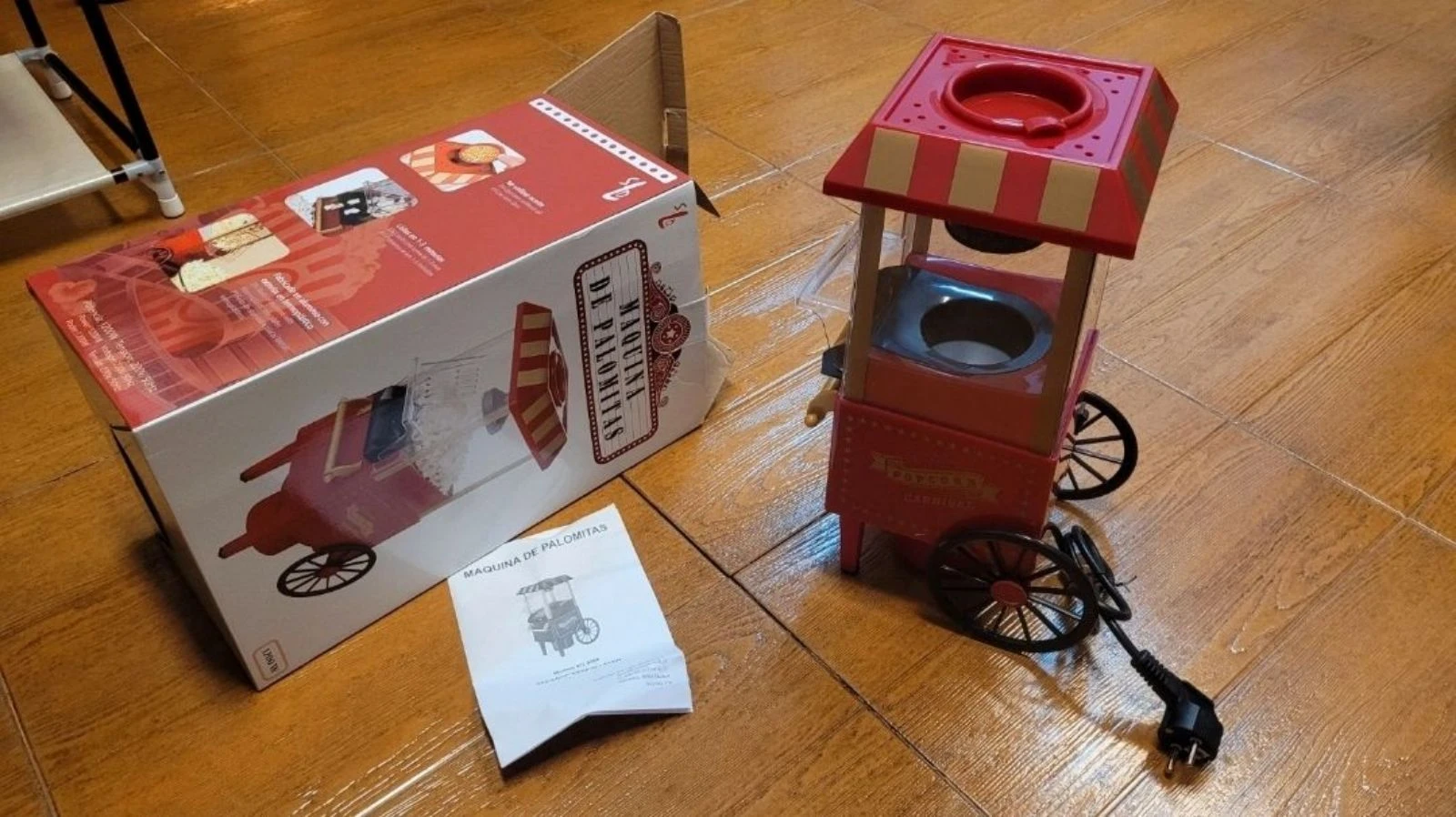 Máquina de pipocas de milho – photo 3